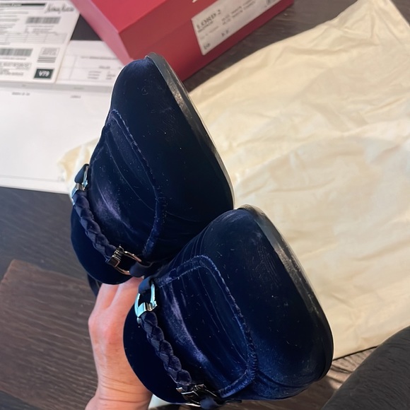 Men’s Lord 2 Salvatore Ferragamo Velvet Loafers Size 10 EE - Picture 12 of 12